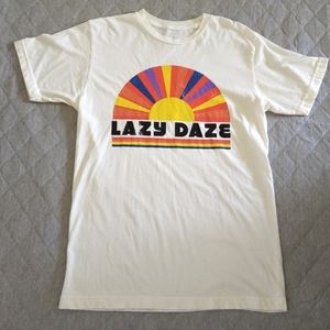 LIFE Clothing Co. "Lazy😴 Daze" tee - NWOT